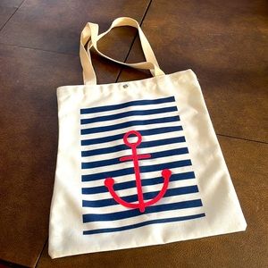 Cute Pink Anchor Tote Bag